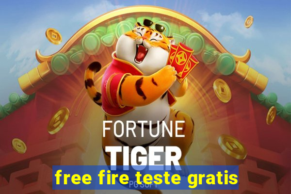 free fire teste gratis